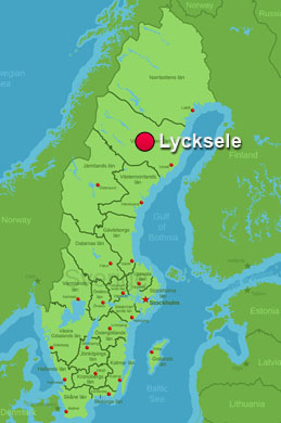 Vi har kunder �ver hela landet